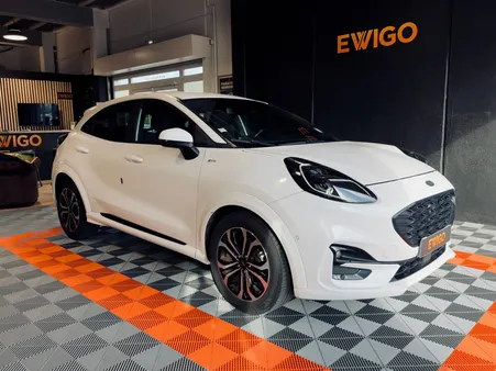 Ford puma 1.0 ecoboost 155 hybrid mhev st-line - camera de recul - climatisation - jantes alu - feux led - tbe