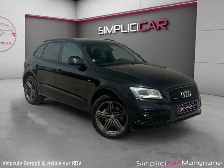 Audi q5 3.0 tdi v6 quattro s line / sieges chauffants / radar / garantie 12 mois