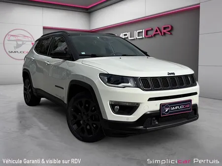 JEEP COMPASS MY20 hybride 1.3 240 ch PHEV AT6 4xe eAWD S garantie 12 mois sièges chauffants ventilés système son al
