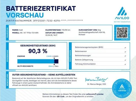 Audi A6 50 TFSIe quattro AHK Kamera AssistTour