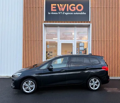 Bmw serie 2 gran-tourer 2.0 218d 150cv lounge bva - 7 places - moteur a chaine - camera de recul