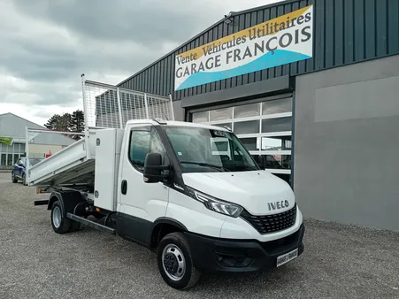 33900 e ht iveco daily benne 35c18 bva hi-matic coffre 180 cv ccb