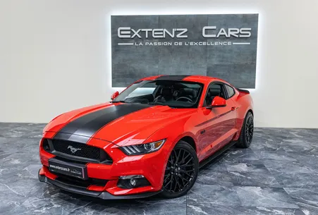 Ford Mustang GT Fastback 5.0 v8 421CV - MALUS INCLUS - Échappement BORLA - BVA - Garantie 12 Mois