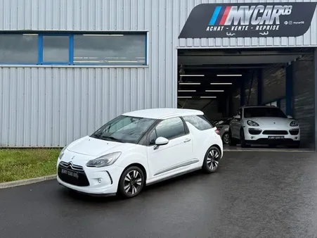 CITROEN DS3 1.4 HDi 70Ch SO CHIC ANNÉE 2015 AVEC 139MKMS PREMIERE MAIN, PHARES XENON, REGULATEUR DE VITESSE, BLUETOOTH, CLIMATISATION