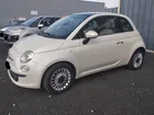 Fiat 500 1.2 lounge blanc nacre
