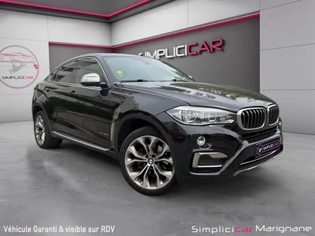 BMW X6 F16 xDrive30d 258 ch M Sport A siège electrique - chauffant - toit ouvrant - full entretenue - camera 3