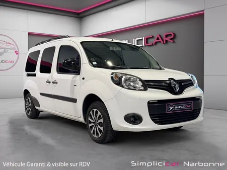 RENAULT KANGOO Maxi Limited 110Ch Garantie 12 mois 7 places Caméra Attelage Android Auto Barres de toit