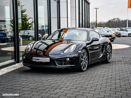 Porsche Cayman (981) 2.7 PDK 275 CH FLAT 6 BLACK EDITION PDLS PADM PSM PACK SPORT CHRONO PLUS POSIP ECHAPPEMENT PSE JANTES 20