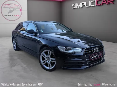 AUDI A6 AVANT 3L tdi 204 cv SLINE multitronic toit pano entretien compet excellent état garantie 12 mois