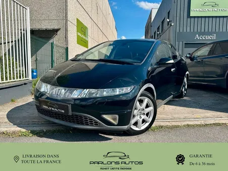 HONDA CIVIC VIII 1.8 I-VTEC 140 EXECUTIVE I-SHIFT-06/2006-81.569 km-1ère Main-Boite Auto-Caméra-Sièges Chauffants-Toit Panoramique-Historique Complet