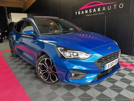 FORD FOCUS 1.5 EcoBlue 120 ch ST LINE X / 1ère MAIN / TOIT PANO / BANG OLUFSEN / CAM / SIÈGES+VOLANT CHAUFF