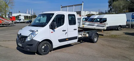 Renault master double cabine benne
