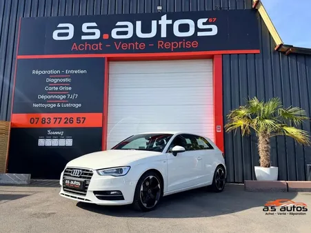 Audi A3 S-Line 1.6 TDI 105 CV / jante rotor / carnet a jour / feux a led