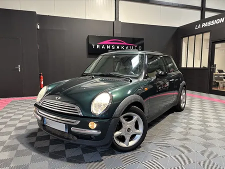 MINI MINI 1.6i - 115 Cooper - vert anglais - suivi d'entretien complet - intérieur cuir - toit ouvrant