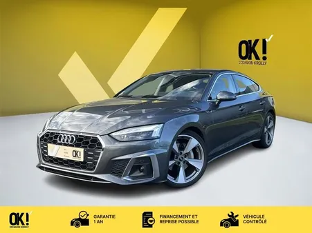 Audi A5 sportback 40 TDI 204 CH S-TRONIC7 S-LINE CAMERA DE RECUL SIEGES CHAUFFANTS ENTIEREMENT SU
