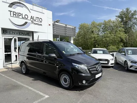 MERCEDES VITO Mixto Long 5 PLACES 3.05t 114 CDI - BVA 9G-Tronic 4-Matic TVA RECUPERABLE + ATTELAGE + CAMER