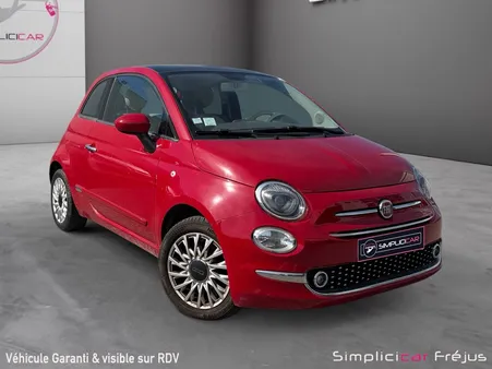 FIAT 500 SERIE 6 1.2 69 ch Eco Pack Lounge Garantie 12 mois