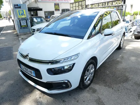 Citroen c4 picasso 1,6 bluehdi 16 v 120 cv shine eat6 96000 kms toit panoramique