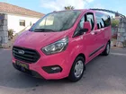 Ford transit custom combi 2,0 tdci ecoblue 105 cv trend tpmr 9 places ou 6 + 1 fauteuil tva recuperable 09/2021 Ct ok