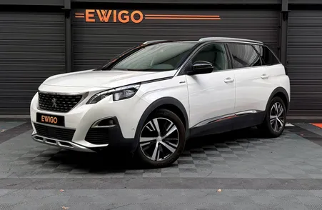 Peugeot 5008 1.5 bluehdi 130 gt line eat8 - moteur neuf - tva recuperable