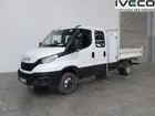 Iveco double cabine 6 places benne et coffre attelage