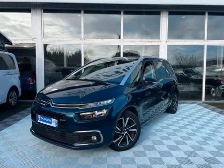 Citroën Grand C4 SpaceTourer 1.5 BlueHDi 130 EAT8 SHINE CUIR SEM 360° Hayon EL. 7PL 1ère Main