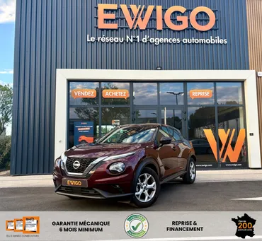 Nissan juke 1.0 dig-t 114ch bva n-connecta - carplay - caméra de recul - sièges chauffants