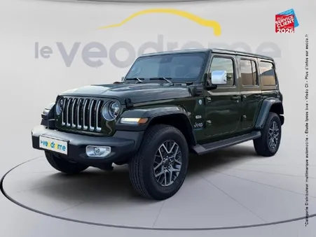 Jeep Wrangler Unlimited 2.0 T 380ch 4xe Overland Command-Trac MY23