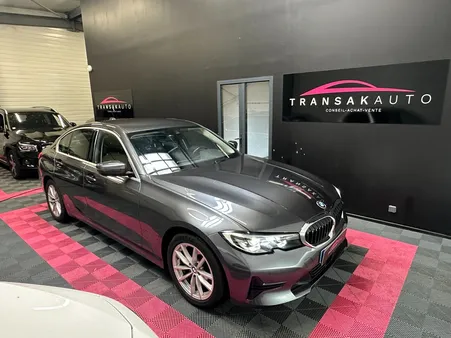 BMW SERIE 3 G20 318d 150 ch BVA8 Business Design + ENTRETIEN BMW + CAMÉRA DE RECUL + SIÈGES CHAUFFANTS + RÉGULATE