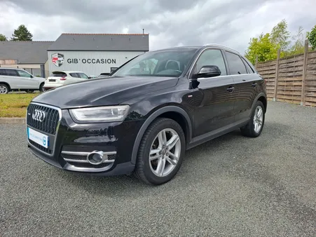Audi Q3 2.0 TDi 140cv S-Line BVM6 -GPS/Bluetooth/Xéno/Entretien suivi + distribution OK-