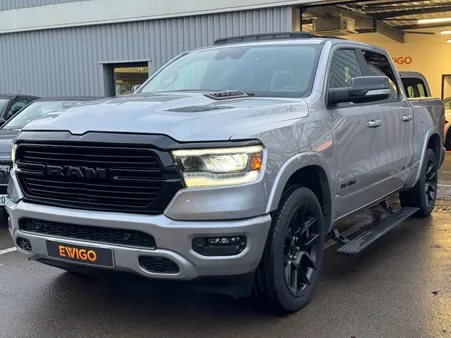 Dodge ram 1500 5.7 v8 396ch -laramie- ethanol -t/o-etorque-double cab-carte grise francaise-aucun malus