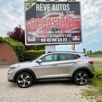 HYUNDAI TUCSON 2.0 CRDI 136 CH FINITION EXECUTIVE 07/2016 123349 KM 16490e GARANTIE 6 MOIS TOTALE POSSIBILITÉ D'EXTENSION DE GARANTIE DE 48 MOIS REPRISE / FINANCEMENT POSSIBLE