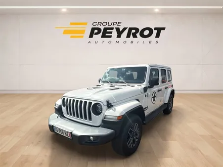 JEEP Wrangler Unlimited 4xe 2.0 l T 380 ch PHEV 4x4 BVA8 80th Anniversary