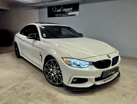 BMW série 4, 435d xdrive 2014 - Pack M Performance - 313cv - entretient à jour - Full Option - Pack Carbonne - Ligne inox fait chez BMW - active sound sur mesure sur la ligne