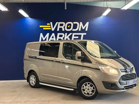 FORD Transit Custom 2.2 D 125ch Limited - 2014 - 155 000 km - Van aménagé - Sièges chauffants - GPS - Panneau solaire
