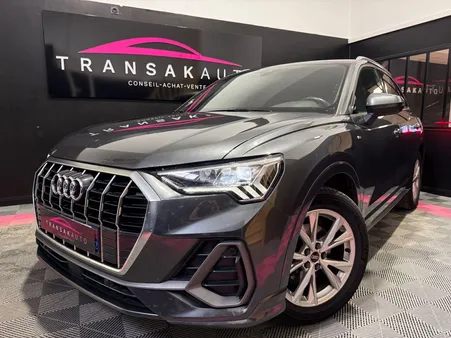 AUDI Q3 Q3 35 TDI 2.0l 150 ch S tronic 7 S line * VIRTUAL COCKPIT / FEUX AUTO / ATTELAGE