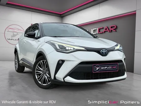 TOYOTA C-HR HYBRIDE MY20 1.8L Distinctive CarPlay Caméra de recul Garantie toyota