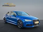 Audi S3 Berline 2.0 TFSI 300 Ch Quattro Bleu Sepang - Suivi Complet - Régulateur Adaptatif - Sièges Chauffants