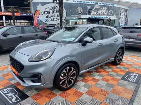 Ford Puma 1.0 ECOBOOST 155 MHEV POWERSHIFT ST LINE GPS Caméra Hayon JA 17"