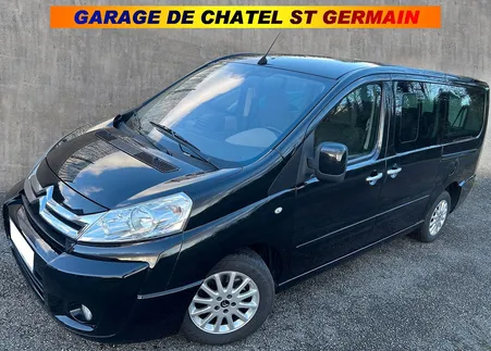 Citroën Jumpy Expert Scudo 2.0 HDi 163 Exclusive L2H1 LONG 8 PLACES BVA - Attelage - 2 Portes latérales coulissantes - GPS - Bluetooth - Garantie 12 Mois