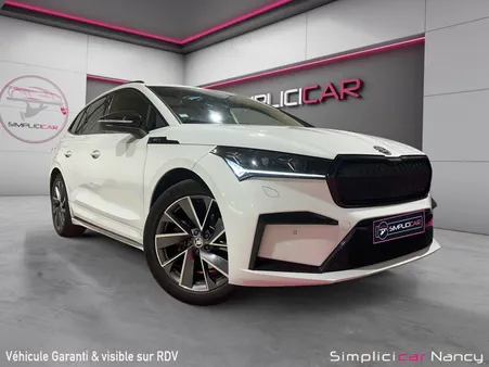 SKODA ENYAQ iV 60 Sportline Carplay caméra 360 origine France garantie 12 mois