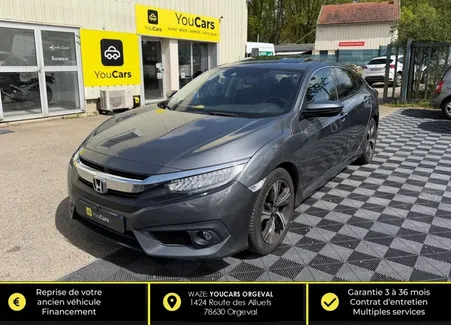 Honda Civic 1.5 IVTEC 180 PRESTIGE CVT BVA -TOIT OUVRANT-CAMERA DE RECUL SIEGES CHAUFFANTS AV/AR