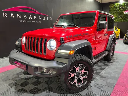 JEEP WRANGLER 2.2 l MultiJet AdBlue 200 ch 4x4 BVA8 Rubicon/ENTRETIEN COMPLET JEEP/ DISTRIBUTION OK/ CARPLAY