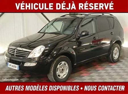 4x4 Ssangyong Rexton ✅ Moteur Mercedes ✅ 5 cylindres – fiable et puissant - Reprise possible de votre véhicule 🚗