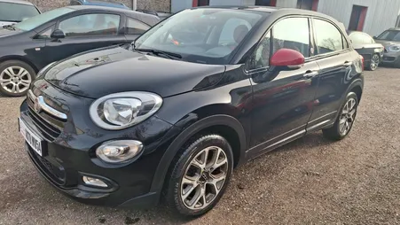 FIAT 500 X 1.3L JTD 95 CH. ROSSO AMORE EDIZIONE. Garantie 6 mois sur toute la france 🇫🇷. Suivi complet garage