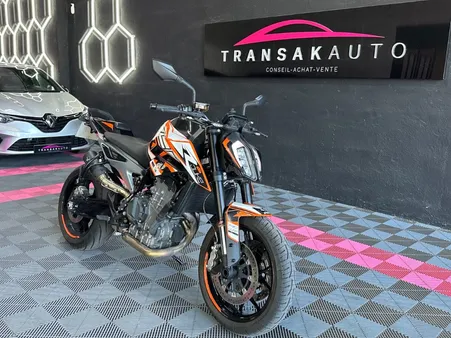 KTM DUKE 790cc 105 ch ~ Demi ligne IXRACE MK2 ~ Black Shifter UP Down ~ Capot de selle