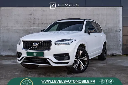 Volvo XC90 T8 AWD 303 + 87CH R-DESIGN - TOIT PANO - JA20' - CARPLAY - PILOTE AUTO - GTIE12M