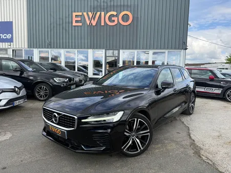 Volvo v60 r-design 136ch-toit ouvrant-camera de recul-carplay-palette au volant-systeme audio harman kardon