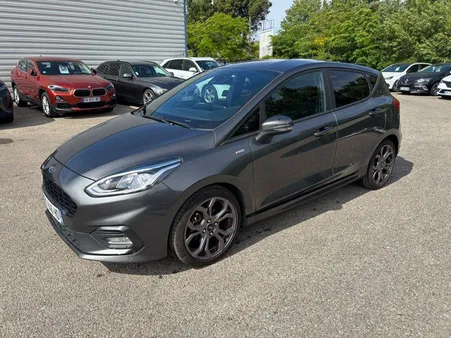 Ford Fiesta 1.0 Ecoboost 100 Ch S&S BVM6 ST-LINE 1ERE MAIN 129MKM EXCELLENT ÉTAT