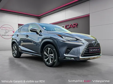 LEXUS NX 300H 4WD EXCLUSIVE 155Ch Garantie 12 mois SUIVI TOYOTA TOIT OUVRANT SIGE ELECCTRIQUE CHAUFFANT HAYON ELECTRIQUE